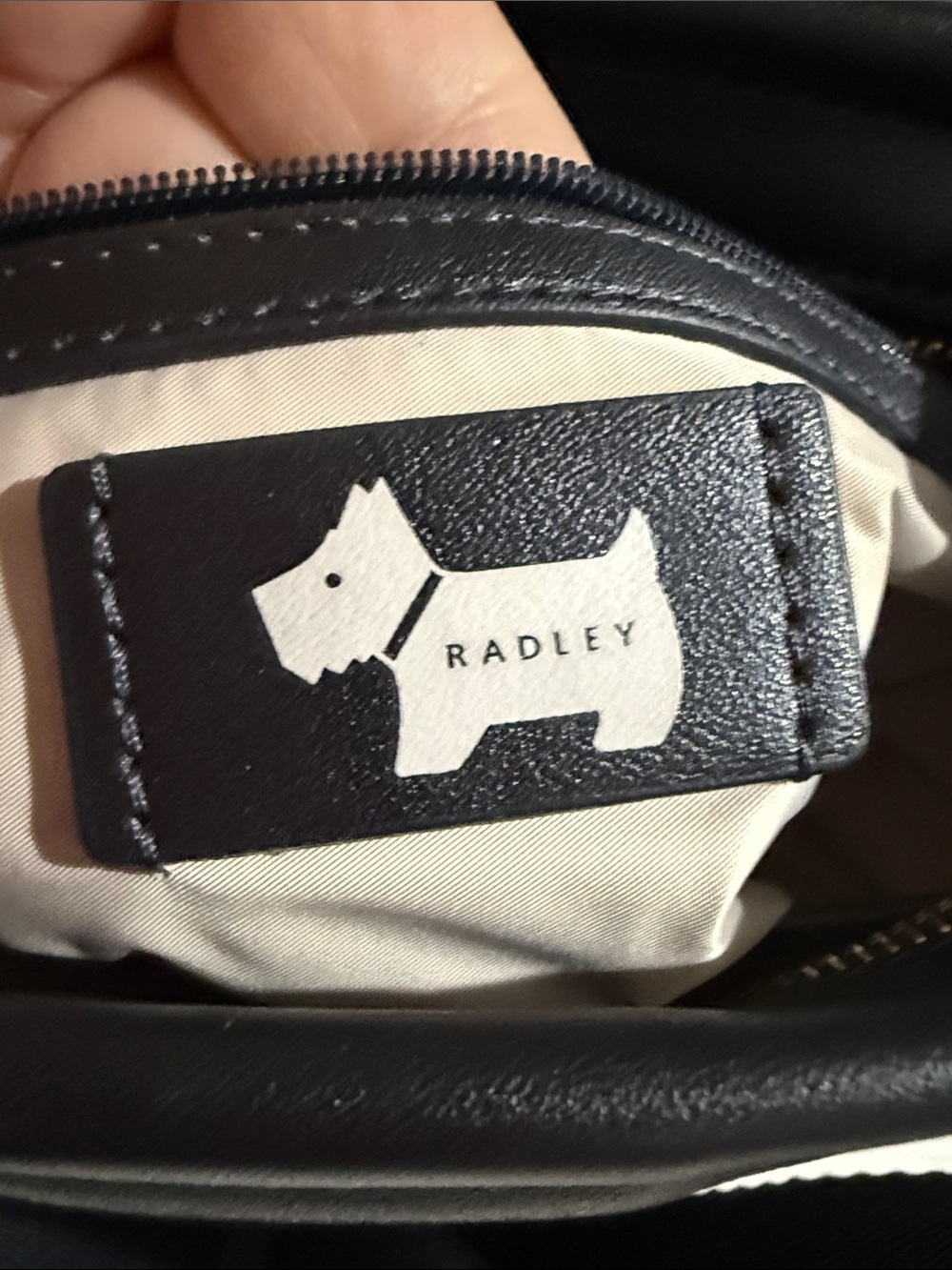 Radley London Blossom Shoulder Bag w/a playful pink & blue floral blossom $268 - Picture 9 of 10